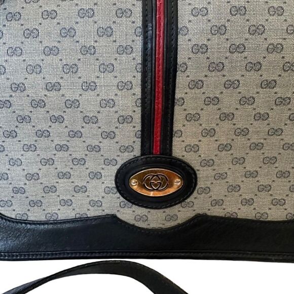 Authentic Vintage Gucci Micro GG Supreme Crossbody